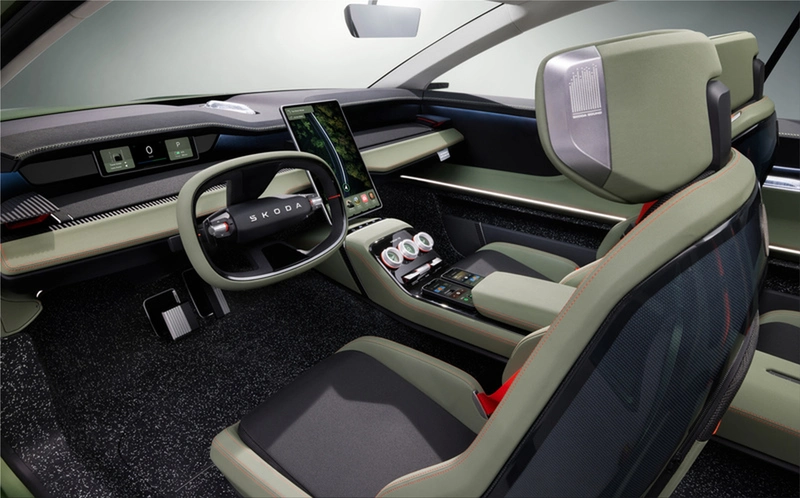 Skoda VISION 7S electric car