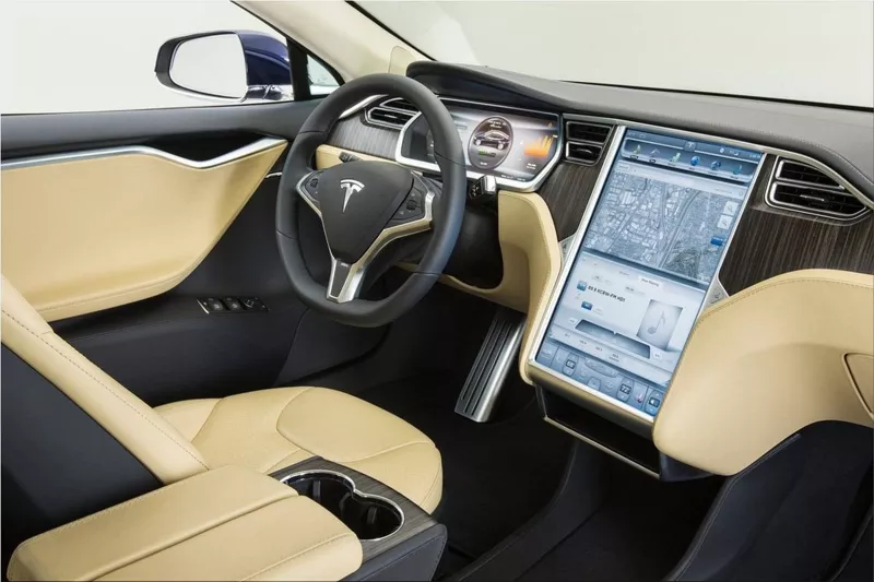 Tesla Model S interior