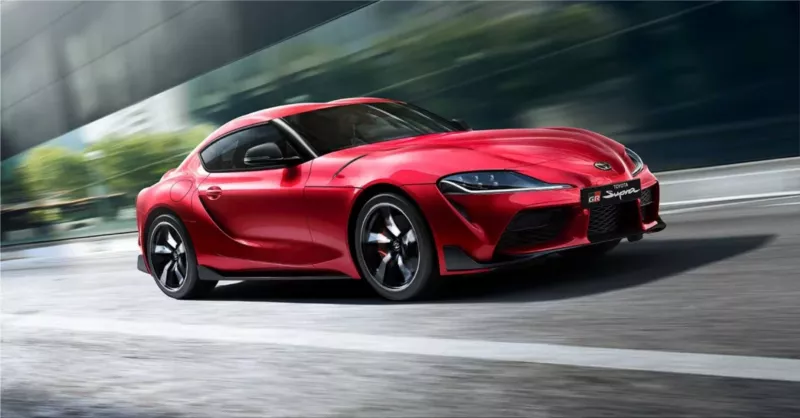 Toyota GR Supra sports car