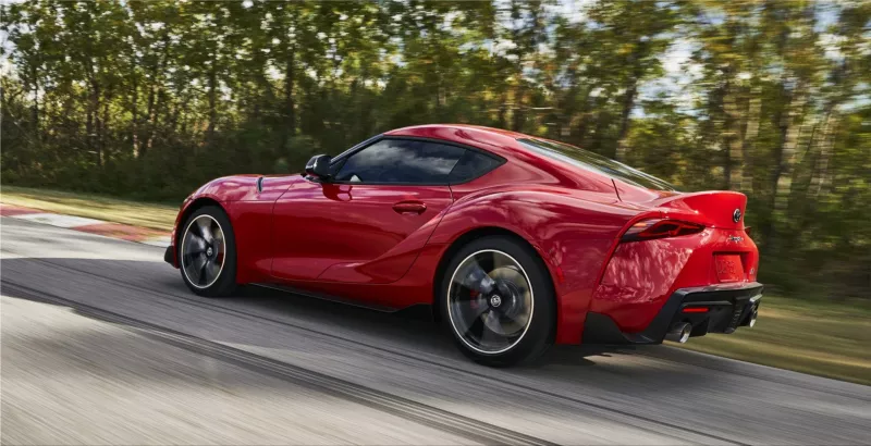 Toyota GR Supra sports car
