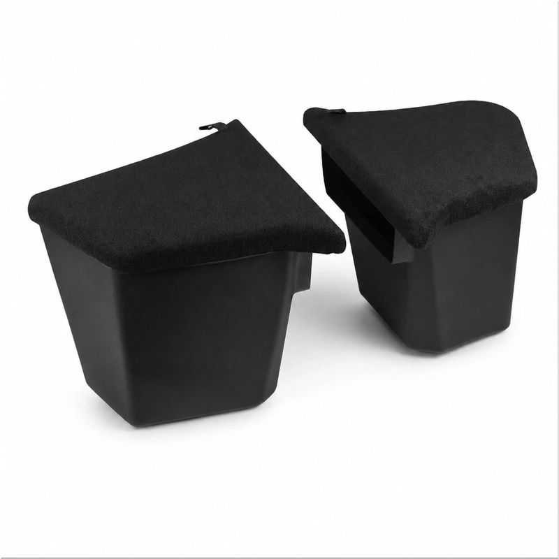 Tesla trunk storage bin for organizing everyday items