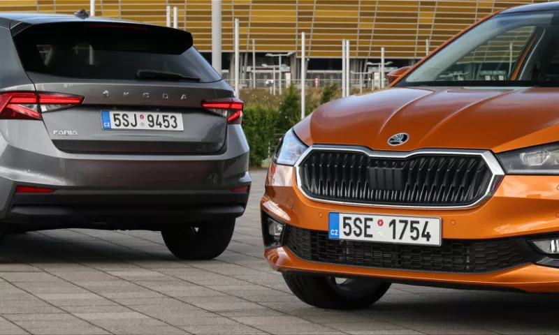 The new Skoda Fabia has been rewarded with the Red Dot Design Award