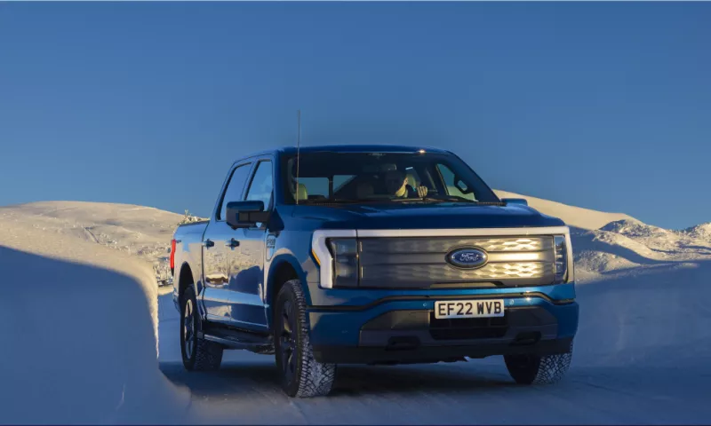 2023 Ford F-150 Lightning electric pickup truck