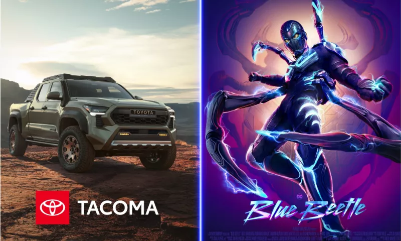 "Blue Beetle" and the 2024 Toyota Tacoma: A Superhero and a Super Truck Team Up