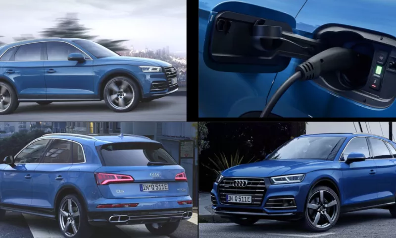 Audi Q5 55 TFSI e quattro with plug-in hybrid powertrain 367 hp
