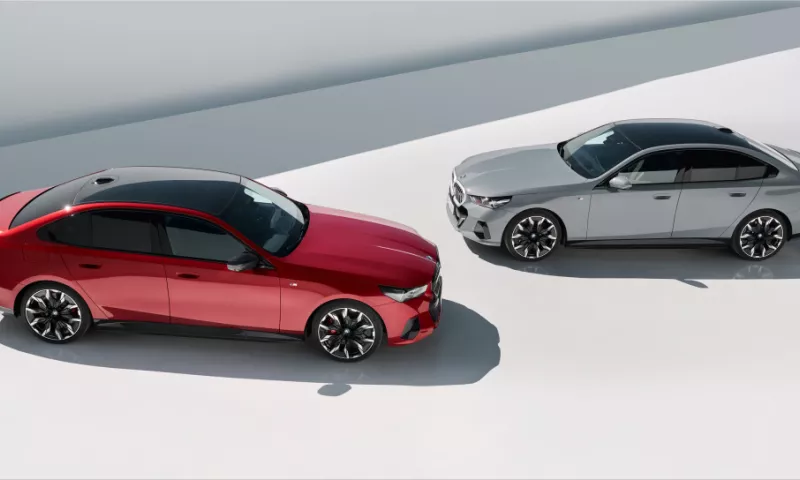 The new BMW 5 Series Sedan: A luxury car with a green edge