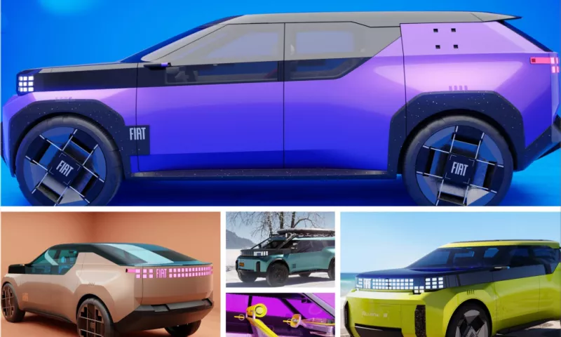From city car to camper: Fiat shows off five new concept cars based on Panda