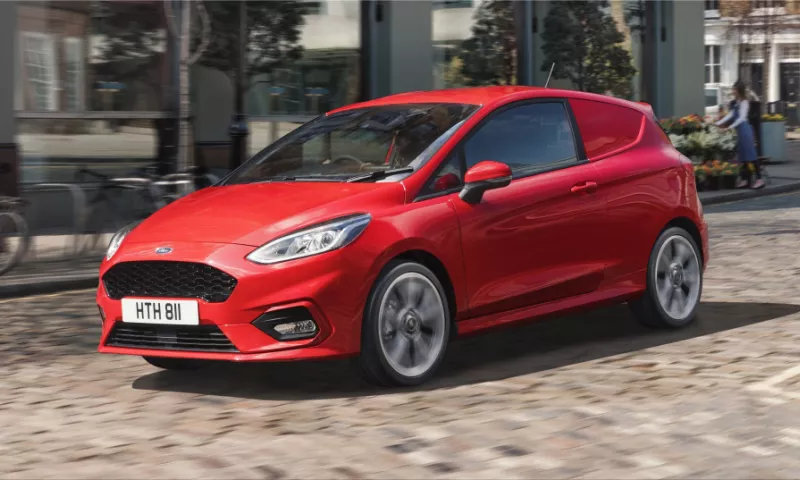 Ford Fiesta Van EcoBoost Hybrid