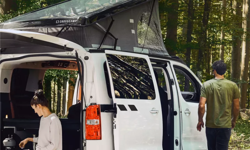 Opel Zafira-e Life electric campervan