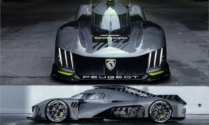 The Peugeot 9X8 racing car will be present at 2023 Le Mans