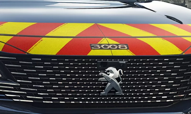 Peugeot electrifies the Gendarmerie fleet vehicles