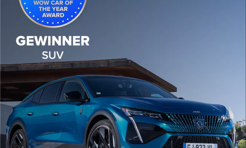 Peugeot 408 is "WOW Car of the Year"