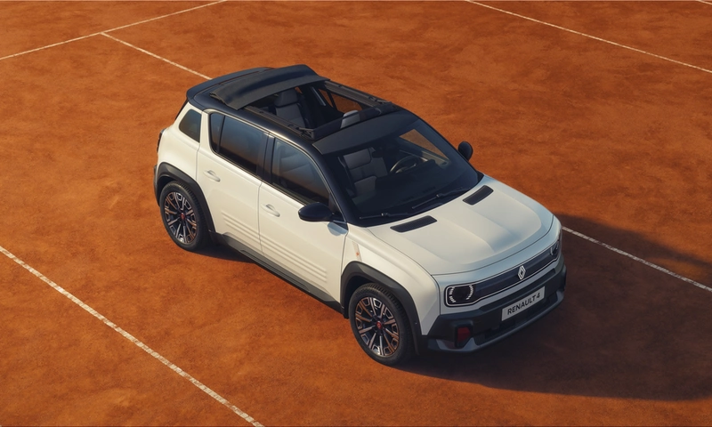Renault 4 Roland-Garros EV Brings Style and 409 km Range