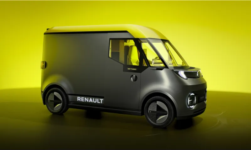 Renault Estafette Concept: The Future of Electric Vans for Urban Professionals
