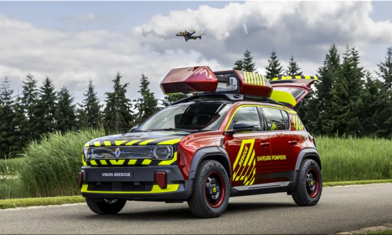 Renault Vision 4rescue: Renault 4 E-Tech for Emergency Services