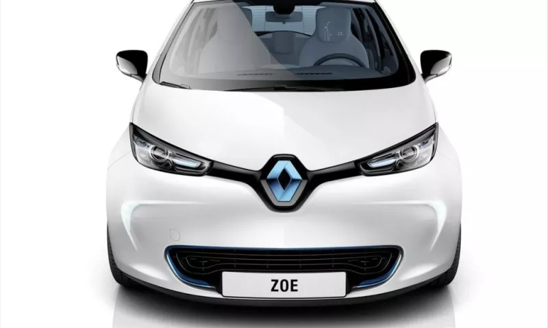 The Renault ZOE electric car