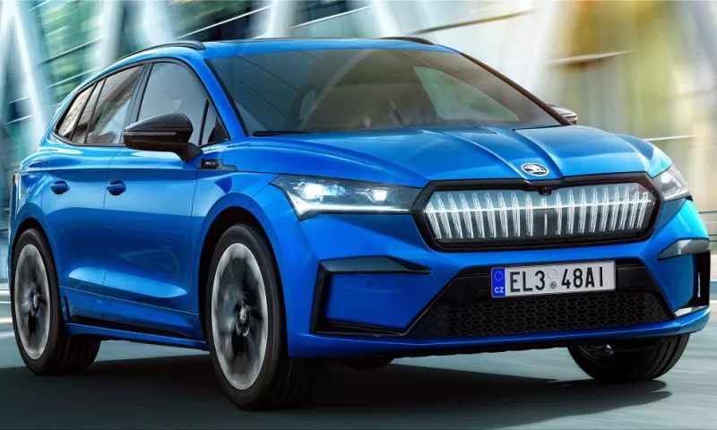 The new Enyaq Sportline iV 80x is the most powerful Skoda