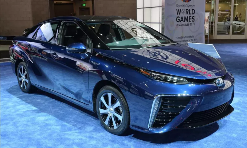 Toyota Mirai at 2014 Los Angeles Auto Show