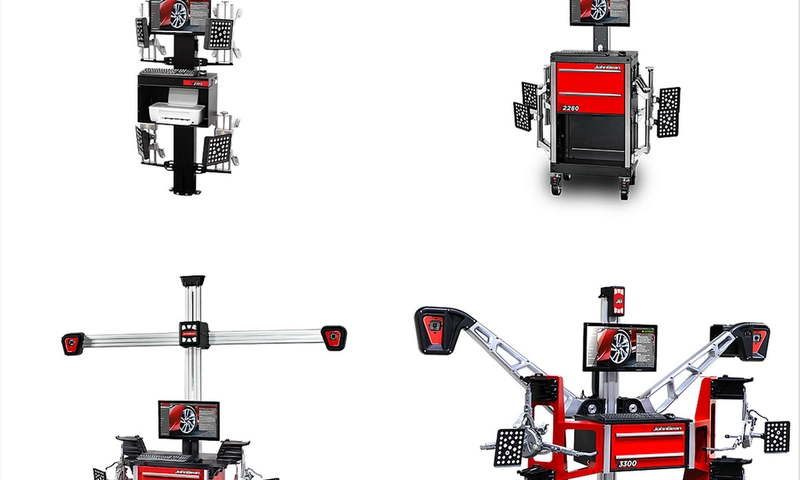 wheel alignment machine