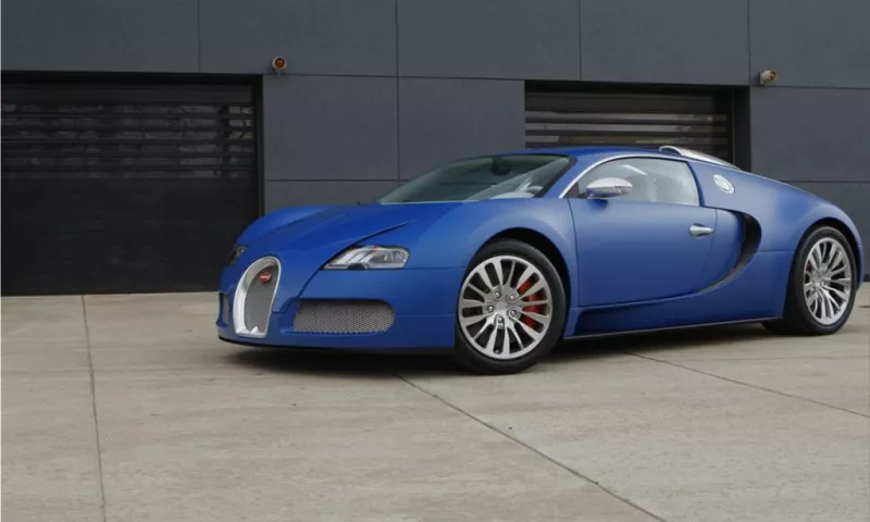 Bugatti Veyron Bleu Centenaire