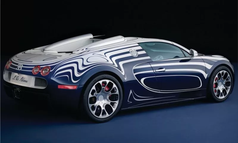 Bugatti Veyron Grand Sport LOr Blanc
