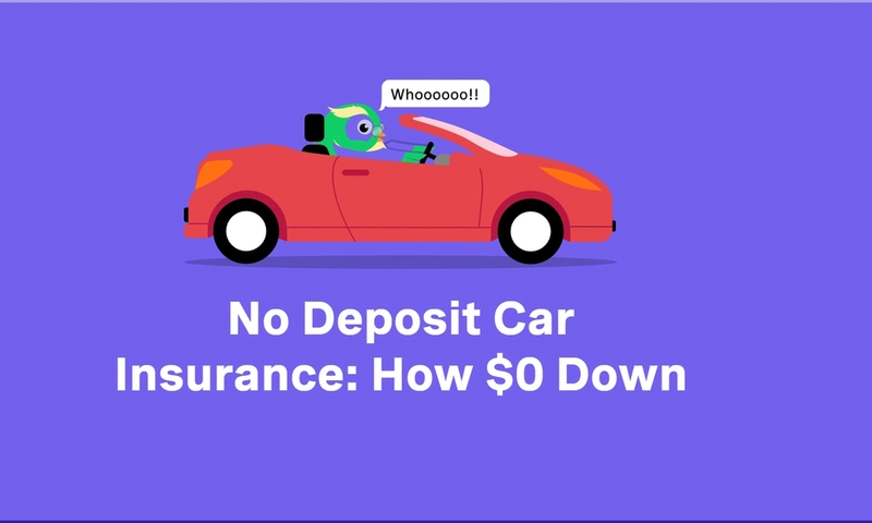 Car Insurance With No Down Payment