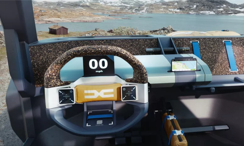 Dacia Manifesto futuristic concept vehicle