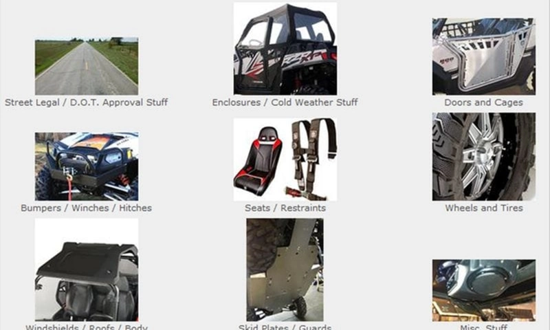 Polaris RZR parts
