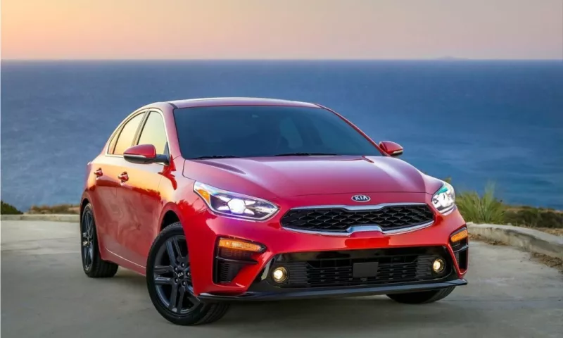 Kia Forte at the 2018 North American International Auto Show