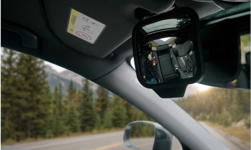 Mirror for baby car seat