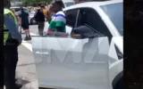 Tracy Morgan's $2M Bugatti Veyron got swideswiped by Honda CR-V