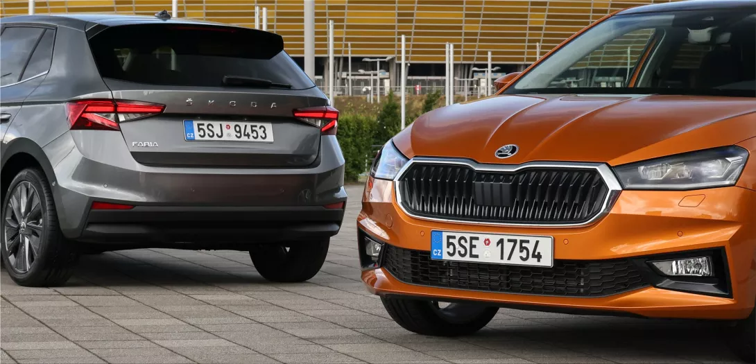 The new Skoda Fabia has been rewarded with the Red Dot Design Award