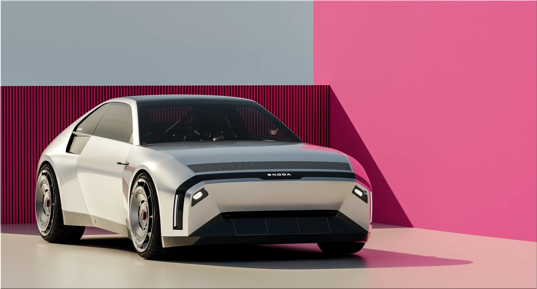 New Skoda 110 R Concept: electric, rear-drive performance coupe