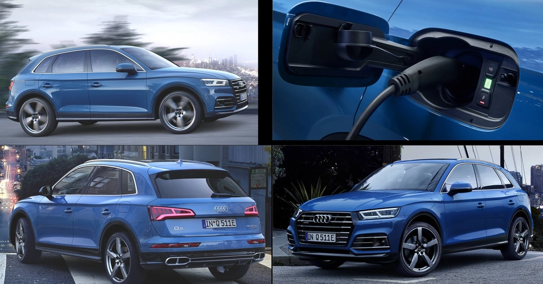 Audi Q5 55 TFSI e quattro with plug-in hybrid powertrain 367 hp