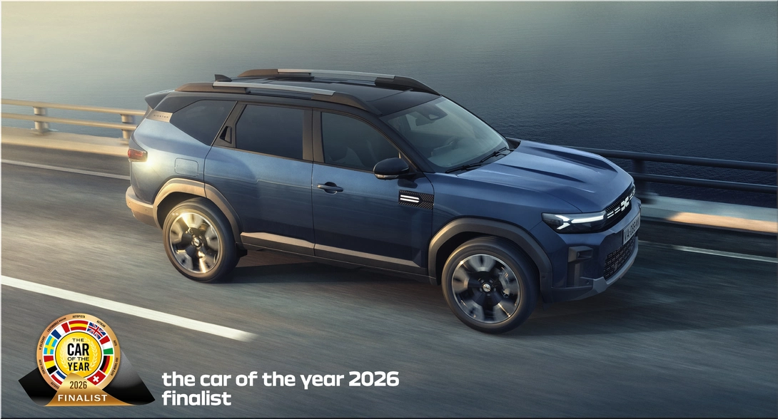Dacia Bigster Hybrid SUV Named 2026 Car of the Year Finalist