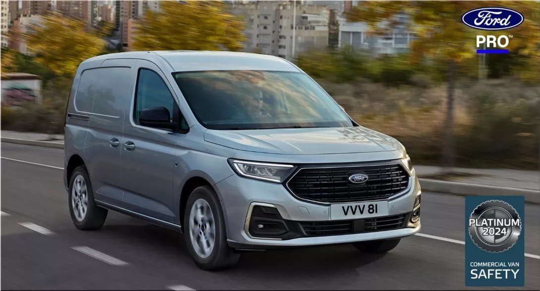 Ford Transit Connect Earns Top Safety Rating (Euro NCAP Platinum Award)