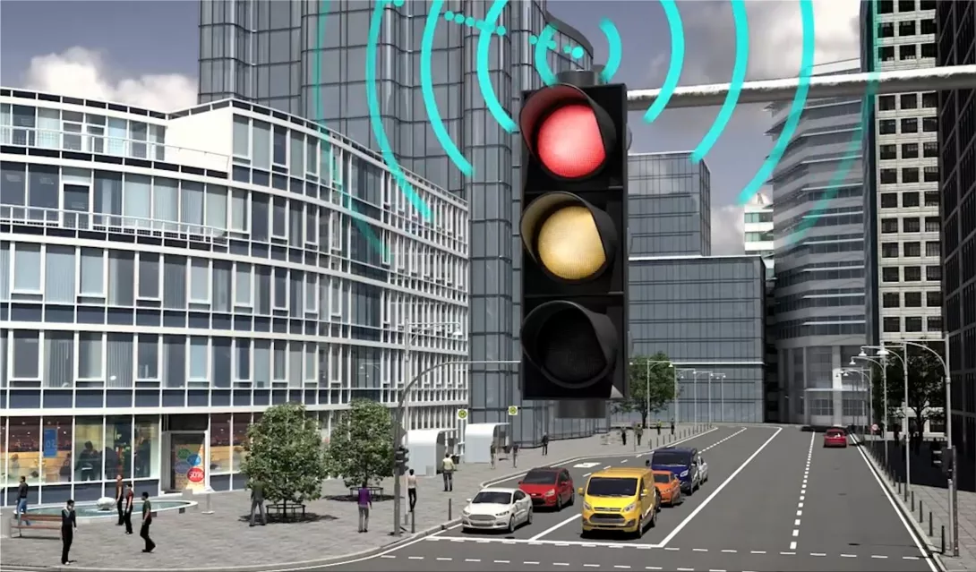 Ford's intelligent traffic lights
