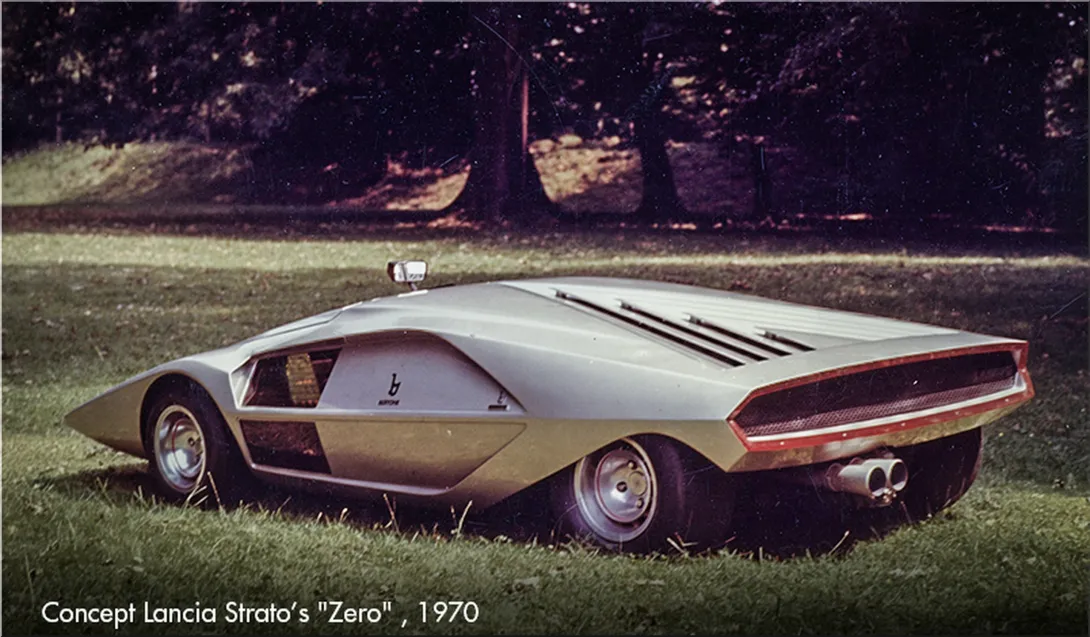Lancia Stratos HF Zero Steals the Show at Pebble Beach
