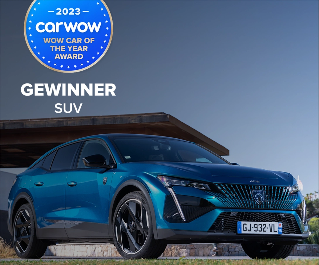 Peugeot 408 is "WOW Car of the Year"