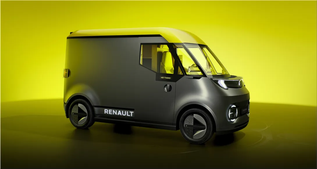 Renault Estafette Concept: The Future of Electric Vans for Urban Professionals