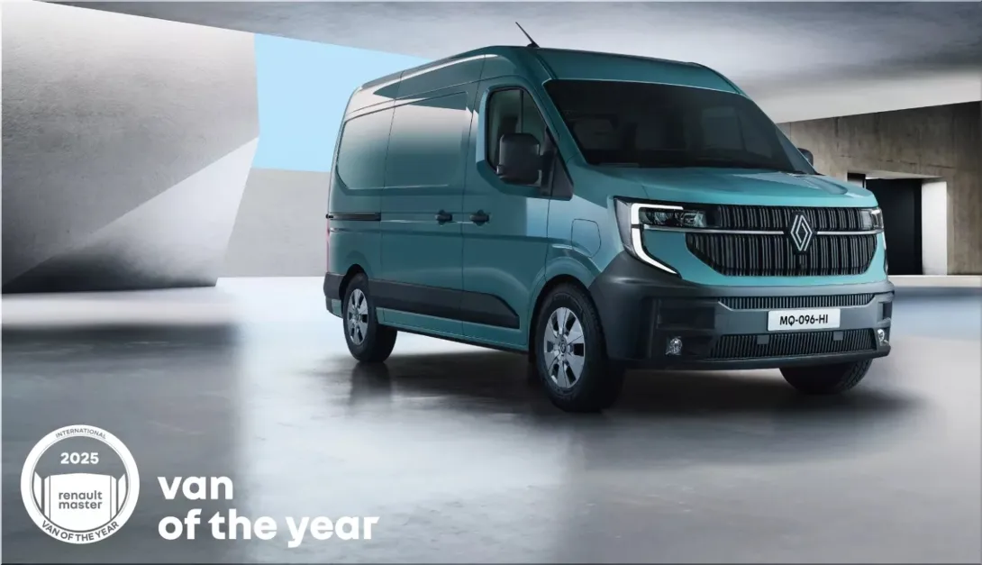 Renault Master Triumphs as 2025 Van of the Year: A New Standard for Commercial Vehicles