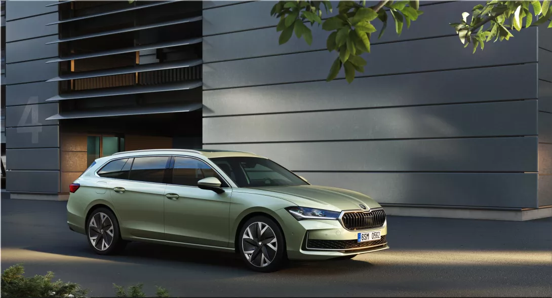 Skoda Superb Makes Danish Debut with Updated Style and Tech Features