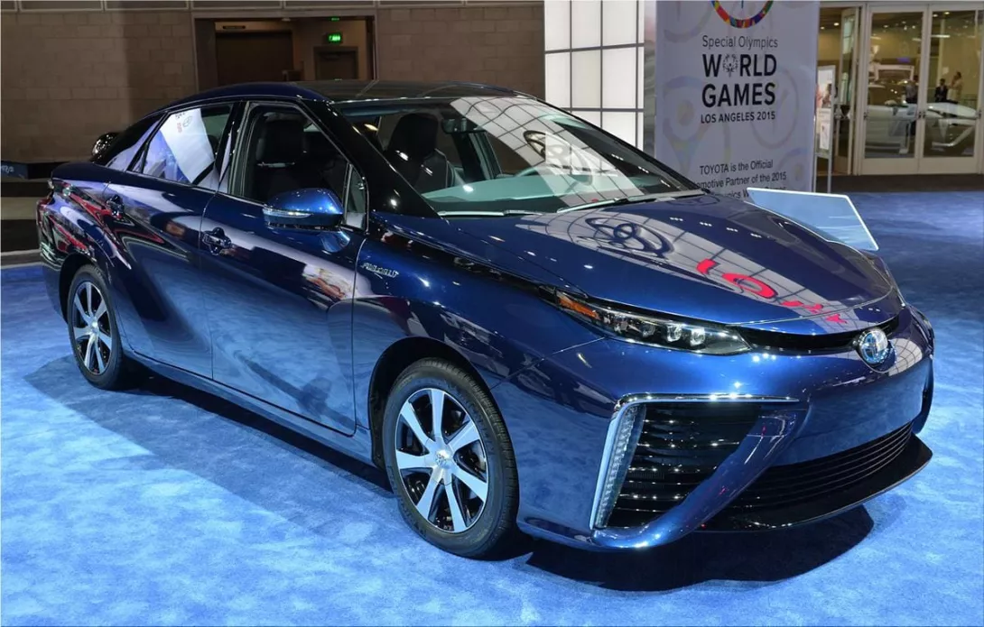 Toyota Mirai at 2014 Los Angeles Auto Show