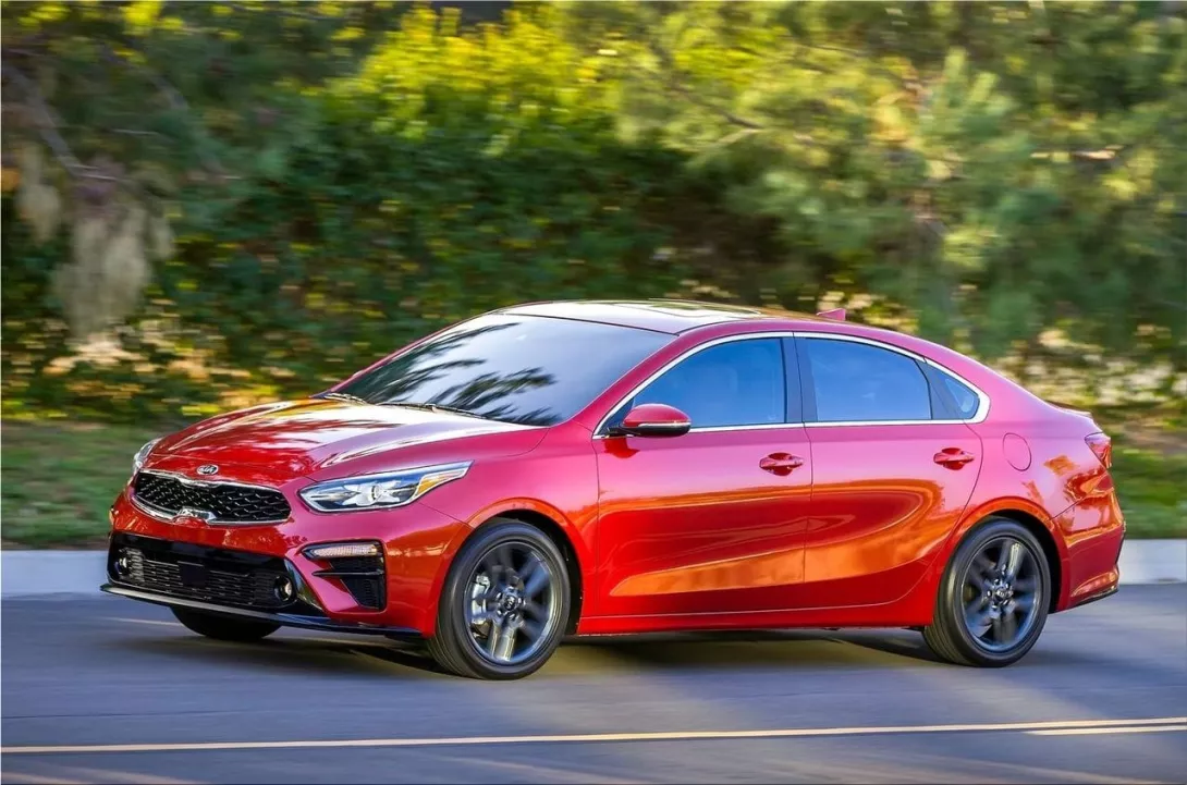 Kia Forte at the 2018 North American International Auto Show